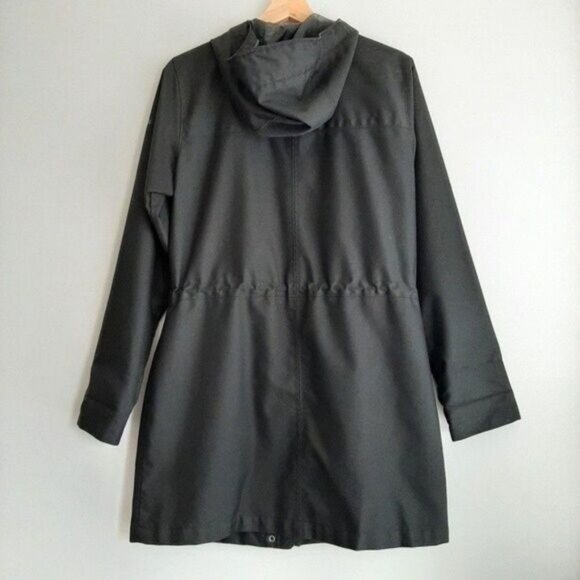 COLUMBIA Omni-Shield Jacket Coat w/ Hood Windbreaker Black Sz M - Picture 6 of 10